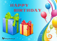 e-Kartka e Kartki z tagiem: Kartki na urodziny Happy birthday, kartki internetowe, pocztówki, pozdrowienia