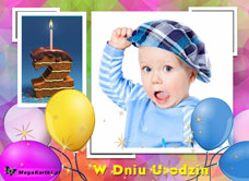 e-Kartka e Kartki z tagiem: Darmowe e-kartki urodzinowe Święto dwulatka, kartki internetowe, pocztówki, pozdrowienia