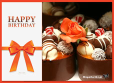 e-Kartka e Kartki z tagiem: e-Kartki urodzinowe Urodzinowe słodkości, kartki internetowe, pocztówki, pozdrowienia