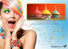 e-Kartka e Kartki z tagiem: Kartki urodzinowe Słodkie urodziny, kartki internetowe, pocztówki, pozdrowienia