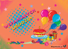 e-Kartka e Kartki z tagiem: Urodziny Wspaniałe urodziny, kartki internetowe, pocztówki, pozdrowienia
