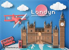 e-Kartka elektroniczne Karteczka z Londynu, kartki internetowe, pocztówki, pozdrowienia