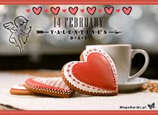 e-Kartka e Kartki z tagiem: Kartki online Walentynkowa kawa, kartki internetowe, pocztówki, pozdrowienia