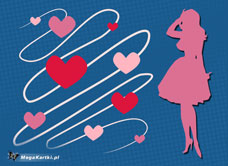 e-Kartka e Kartki z tagiem: Życzenia Kręta droga do miłości, kartki internetowe, pocztówki, pozdrowienia