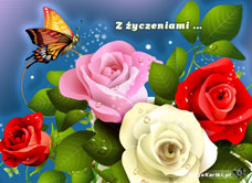 e-Kartka e Kartki z tagiem: Kwiaty Z życzeniami, kartki internetowe, pocztówki, pozdrowienia