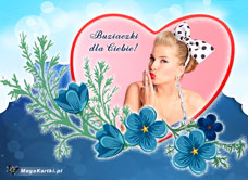 e-Kartka e Kartki z tagiem: Kwiaty Buziaczki dla Ciebie, kartki internetowe, pocztówki, pozdrowienia