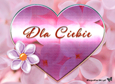e-Kartka e Kartki z tagiem: Życzenia imieninowe Serce pełne kwiatów, kartki internetowe, pocztówki, pozdrowienia