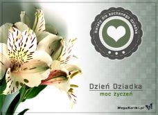 e-Kartka e Kartki z tagiem: Darmowe e Pocztówki Kwiaty dla kochanego dziadka, kartki internetowe, pocztówki, pozdrowienia