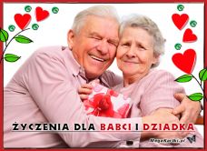e-Kartka e Kartki z tagiem: Darmowe pocztówki Życzenia dla Babci i Dziadka, kartki internetowe, pocztówki, pozdrowienia