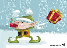 e-Kartka e Kartki z tagiem: Kartki świąteczne Uwaga prezent, kartki internetowe, pocztówki, pozdrowienia