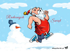 e-Kartka e Kartki z tagiem: Święty Mikołaj Radosne życzenia, kartki internetowe, pocztówki, pozdrowienia