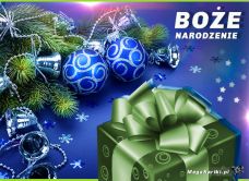 e-Kartka e Kartki z tagiem: Merry Christmas W gwiazdkowy wieczór, kartki internetowe, pocztówki, pozdrowienia