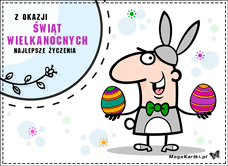 e-Kartka e Kartki z tagiem: e-Kartki z melodią Z okazji Świąt Wielkanocnych, kartki internetowe, pocztówki, pozdrowienia