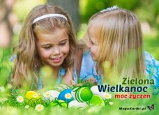 e-Kartka e Kartki z tagiem: Kartki online Zielona Wielkanoc, kartki internetowe, pocztówki, pozdrowienia