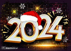 e-Kartka elektroniczne Nowy Rok 2024 - Witamy!, kartki internetowe, pocztówki, pozdrowienia