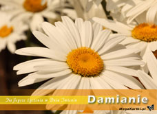 e-Kartka e Kartki z tagiem: Dla Damianka Miłego Dnia Imienin, kartki internetowe, pocztówki, pozdrowienia