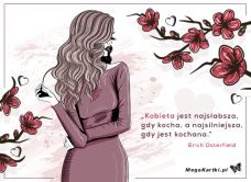 e-Kartka e Kartki z tagiem: Kwiaty Cała prawda o kobiecie ..., kartki internetowe, pocztówki, pozdrowienia