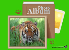 e-Kartka  Tygrysek, kartki internetowe, pocztówki, pozdrowienia