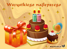 e-Kartka e Kartki z tagiem: Kartki urodzinowe darmo Wszystkiego najlepszego, kartki internetowe, pocztówki, pozdrowienia