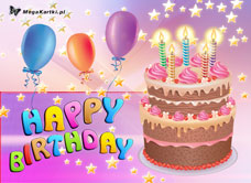 e-Kartka e Kartki z tagiem: Kartki na urodziny Kartka na urodziny, kartki internetowe, pocztówki, pozdrowienia