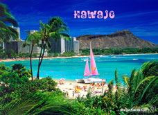 e-Kartka e Kartki z tagiem: e-Kartki Państwa-Miasta Hawajskie wakacje, kartki internetowe, pocztówki, pozdrowienia
