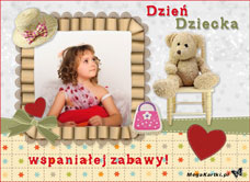 e-Kartka Darmowe e Kartki Dzień Dziecka Wspaniałej zabawy, kartki internetowe, pocztówki, pozdrowienia