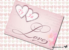 e-Kartka e Kartki z tagiem: Kartki na Walentynki Liścik miłosny, kartki internetowe, pocztówki, pozdrowienia