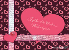 e-Kartka Darmowe e Kartki Miłość - Walentynki Dla Ciebie Walentynko, kartki internetowe, pocztówki, pozdrowienia