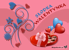 e-Kartka e Kartki z tagiem: e-Kartki Słodka Walentynka, kartki internetowe, pocztówki, pozdrowienia