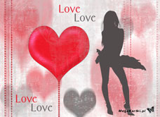 eKartki Miłość - Walentynki Moja miłość, 