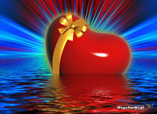 e-Kartka Darmowe e Kartki Miłość - Walentynki Daję Ci moje serce, kartki internetowe, pocztówki, pozdrowienia