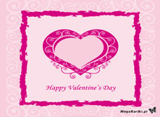 e-Kartka e Kartki z tagiem: e-Kartki walentynkowe Happy Valentine's Day, kartki internetowe, pocztówki, pozdrowienia