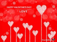 eKartki Miłość - Walentynki Nasza miłość kwitnie ..., 