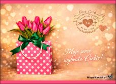 e-Kartka e Kartki z tagiem: Kartki miłosne Post Card - Pocztówka Valentine, kartki internetowe, pocztówki, pozdrowienia