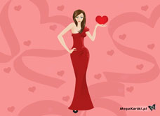 e-Kartka e Kartki z tagiem: Walentynka Moje serce na dłoni, kartki internetowe, pocztówki, pozdrowienia