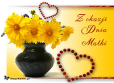 e-Kartka e Kartki z tagiem: Dla Mamy Kwiaty na Dzień Matki, kartki internetowe, pocztówki, pozdrowienia