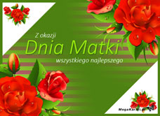 e-Kartka Darmowe e Kartki Dzień Matki Z okazji Dnia Matki, kartki internetowe, pocztówki, pozdrowienia