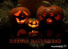 e-Kartka e Kartki z tagiem: e-Kartki Halloween Wesołe Halloween, kartki internetowe, pocztówki, pozdrowienia