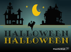 e-Kartka e Kartki z tagiem: e-Kartki Halloween Upiorne Halloween, kartki internetowe, pocztówki, pozdrowienia