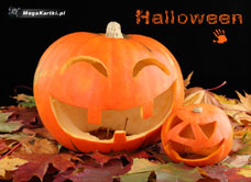e-Kartka Darmowe e Kartki Halloween Halloween z uśmiechem, kartki internetowe, pocztówki, pozdrowienia