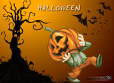 e-Kartka Darmowe e Kartki Halloween Wesołe Halloween, kartki internetowe, pocztówki, pozdrowienia