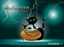 e-Kartka Darmowe e Kartki Halloween e-Kartka na Halloween, kartki internetowe, pocztówki, pozdrowienia