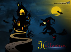 e-Kartka Darmowe e Kartki Halloween Czarodziejskie Halloween, kartki internetowe, pocztówki, pozdrowienia