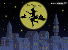 e-Kartka Darmowe e Kartki Halloween Noc Halloween, kartki internetowe, pocztówki, pozdrowienia