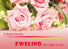 e-Kartka e Kartki z tagiem: Ewelina Kartka dla Eweliny, kartki internetowe, pocztówki, pozdrowienia