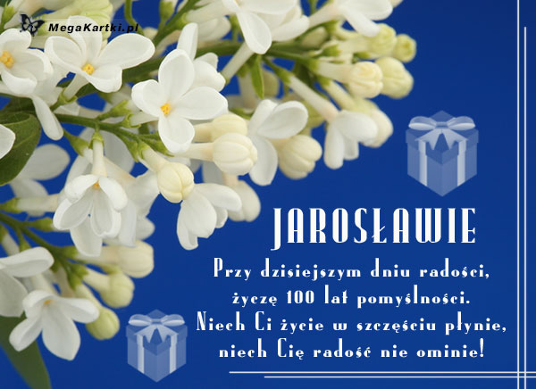Kwiaty dla Jarosława