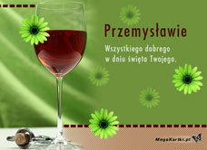 eKartki Imienne męskie Toast za Przemysława, 