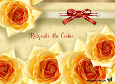eKartki Kwiaty Różyczki dla Ciebie, 