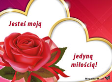 eKartki Kwiaty Róża miłości, 