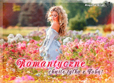 e-Kartka e Kartki z tagiem: e-Kartka kwiaty Romantyczne chwile, kartki internetowe, pocztówki, pozdrowienia